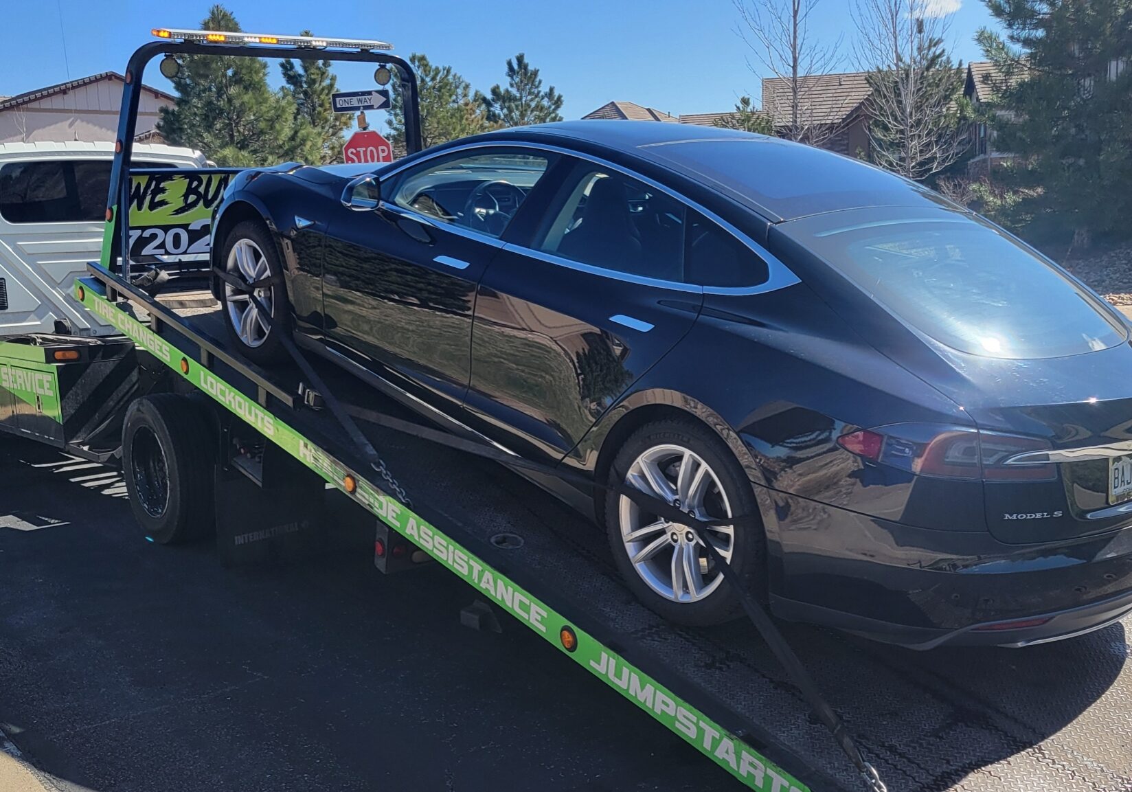 tesla littleton tow service